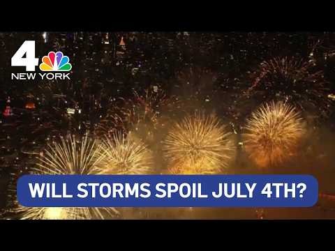 Macy's promises its biggest fireworks show yet as weather threatens Fourth of July | NBC New York