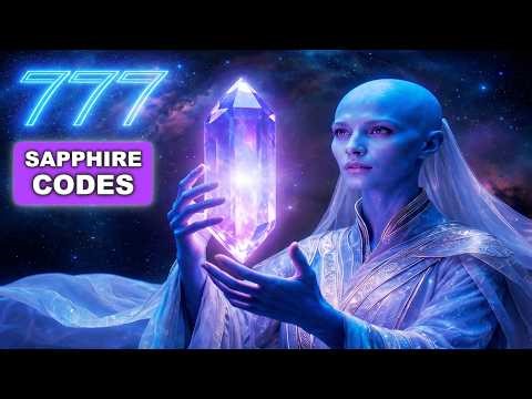 Not Just Music 💎 Arcturian Sapphire Frequency | Quantum Light Language to Awaken 5D Consciousness