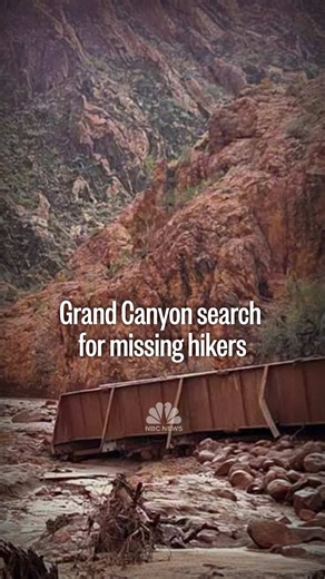 Search teams have been working around the clock to locate more than a dozen people who are still unaccounted for after a devastating flash flood tore through the Grand Canyon on Saturday. NBC News’ Dana Griffin has the latest.