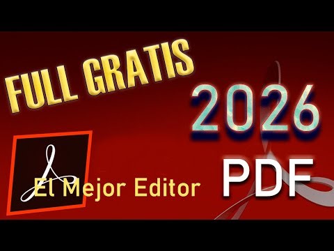 Como Descargar e INSTALAR EL MEJOR EDITOR PDF Para PC 2026 (edita convierte firma )📄