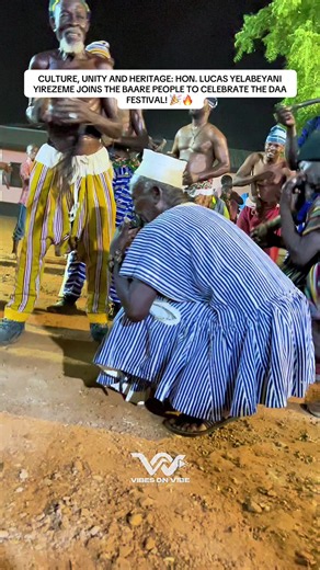 Hon. Lucas Yelabeyani Yirezeme Celebrates Daa Festival with Baare People