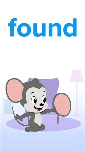 Kindergarten Sight Words: Found | ABCmouse #learning #education #sightwordsforkids #kindergarten
