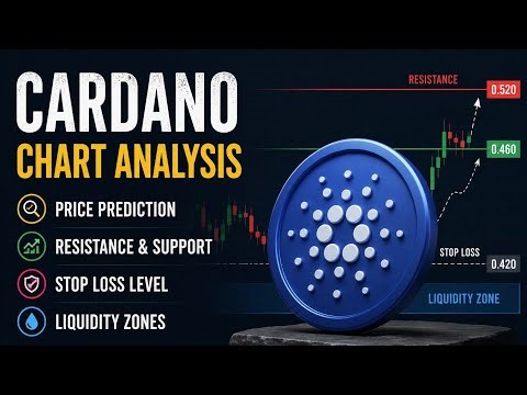 Cardano (ADA) Major Support Test | Next Move, Resistance Levels & Price Prediction (Chart Analysis)
