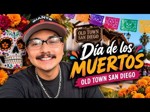 Old Town San Diego's Dia De Los Muertos Walkthrough