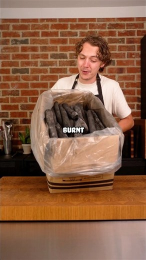I spent $134 on burnt wood (binchotan)