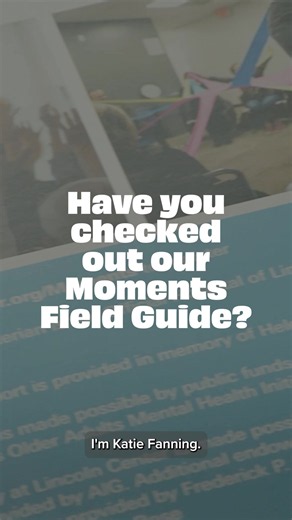 Created in collaboration with Lifetime Arts, our Moments Field Guide draws on 10 years of Lincoln Center Moments programming to share tips for arts practitioners interested in creating performance-based programs specially designed for individuals with dementia and their caregivers. 💫 ➡️ Download yours today at LincolnCenter.org/Moments