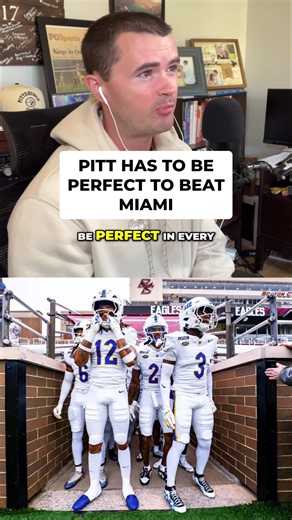 Pitt didn’t need to play perfect football to beat North Carolina or Boston College. But against Miami? They WILL have to. That’s what makes this matchup so challenging. Pitt has made a ton of mistakes over the last two games, and those mistakes are a big reason why they’ve lost both. You can’t overthrow five open receivers. You can’t take a fourth-quarter lead and immediately give up a 75-yard touchdown pass. You can’t surrender explosive plays to a quarterback who was playing Division II footba
