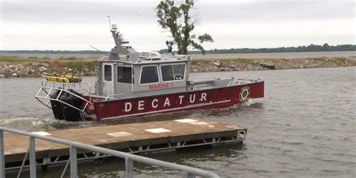 Decatur Fire and Rescue rolls out new boat for search and rescue operations