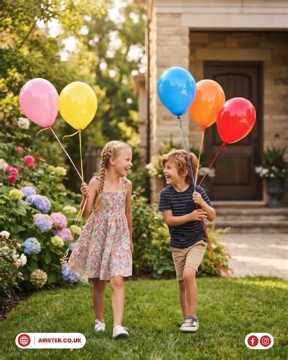 🎈Arister 12-Inch Latex Pack of 50 Balloons Assorted Colours (Product Code: 09550)