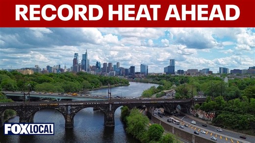 Philadelphia braces for record-breaking heat before dramatic cooldown