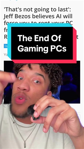 Is This the End of Personal Gaming PCs?