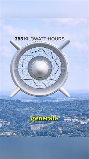 Why Do Floating Wind Turbines Produce More Electricity Than Traditional Ones?#shorts #mrscuriosityy