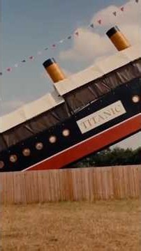 Titanic-themed slide for kids makes headlines