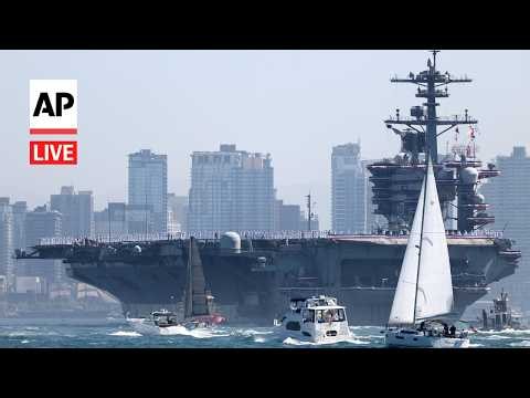 LIVE: USS Abraham Lincoln returns to San Diego after Middle East deployment