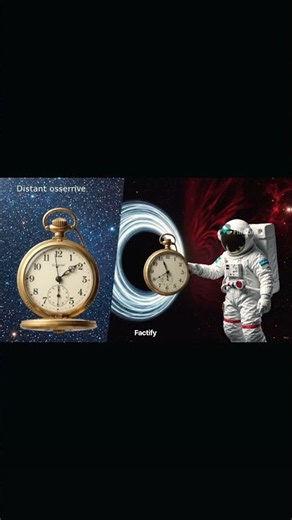 🤯BLACK HOLES CAN SLOW DOWN TIME? @Factify #Einstein #Universe #Astronomy #YouTubeShorts #Shorts