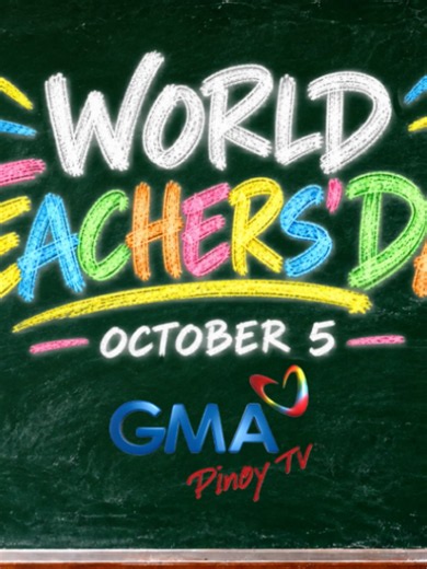 Celebrating the teachers who taught us more than what’s in the books and helped shape who we are. Happy World Teachers’ Day from GMA Pinoy TV! #WorldTeachersDay