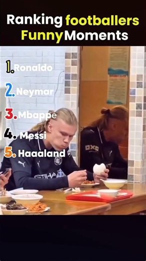Ranking footballers Funny Moments🤣🤣