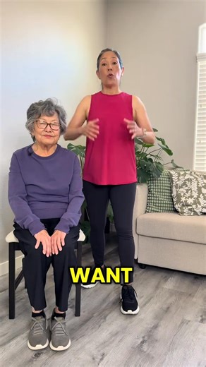 Stronger glutes = steadier steps! 👟 These standing or seated glute exercises can make walking easier. Save this and try today! #walkstrong #gluteworkout #seniorfitness #yes2next | Yes 2Next Fitness Trainer
