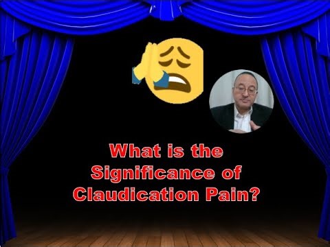 What is the significance of claudication pain?