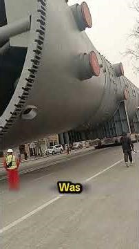 $150 MILLION Move The Largest Industrial Tower on Earth