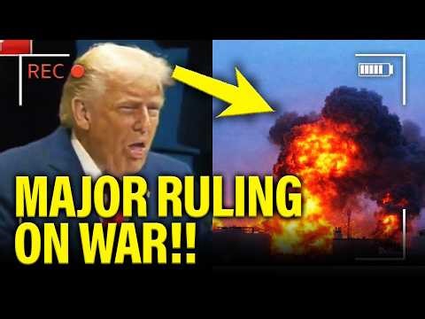 Trump STUNNED as MAJOR RULING on WAR MADE!!!!