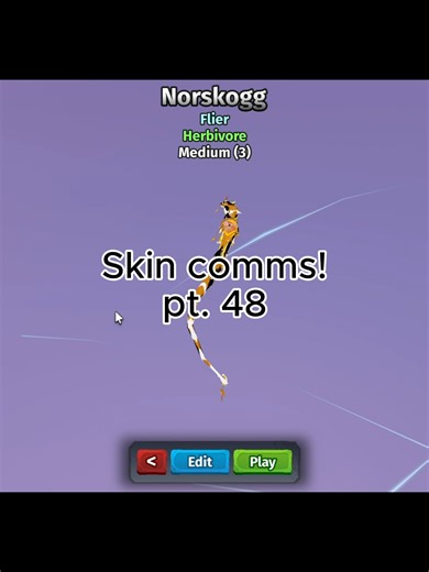 Exploring Skin Comms in Creatures of Sonaria