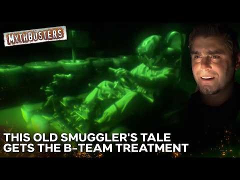 Could A Driver Really Navigate A Border Road In Total Darkness? | MythBusters