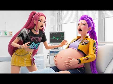 Pregnant Rumi is SICK with a VIRUS.. KPOP Demon Hunters
