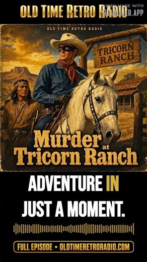 The Lone Ranger - "Murder at Tricorn Ranch" (Old Time Radio, 1956) | The Lone Ranger | Old Time...