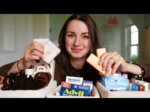 ASMR | Restocking my Guest Bathroom, Super Fancy ~ (LONG) Organizing/Sorting/Product Tapping