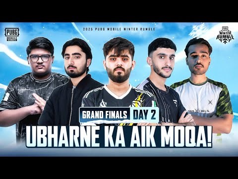 2025 PUBG MOBILE Winter Rumble | Grand Finals - Day 2 | Ubharny ka ek moqa! 🔥