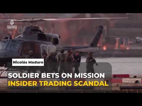 US soldier arrested over Maduro operation bets as prediction markets face scrutiny
