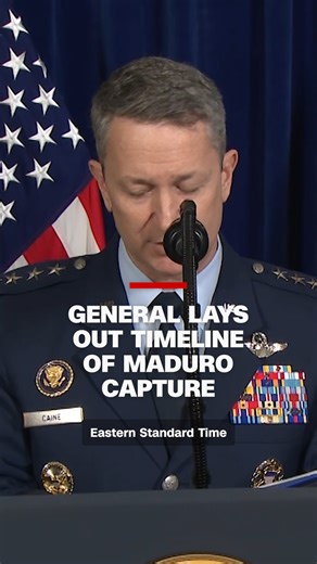Chairman of the Joint Chiefs of Staff Gen. Dan Caine detailed the timeline of the operation to capture Venezuelan President Nicolás Maduro. Follow live updates: https://cnn.it/49z8Q1H | CNN