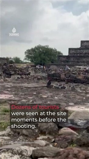 Deadly shooting at Mexico’s pyramids kills tourist | AJ #shorts