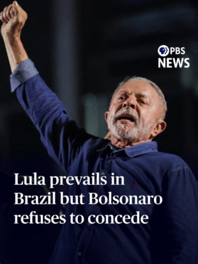 In a closely watched election, Brazilian President Luiz Inácio Lula da Silva defeated right-wing and Trump-aligned challenger Flávio Bolsonaro. Transport and weather disruptions in parts of Brazil led to a chaotic final stretch at the polls. Bolsonaro is refusing to concede, and President Donald Trump called the outcome