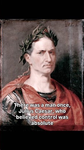 From Untouchable to Betrayed in Seconds -Julius Caesar, History of Rome #ruler #conqueror