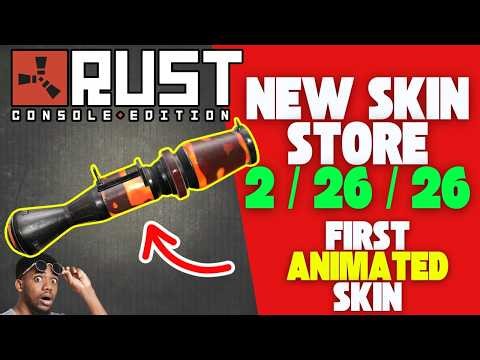 Rust Console Skin Store Today February 26, 2026 - 2/26/2026