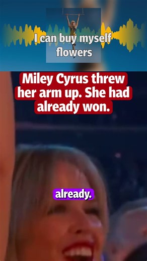 Miley Cyrus Sang Flowers As A Winner 🏆