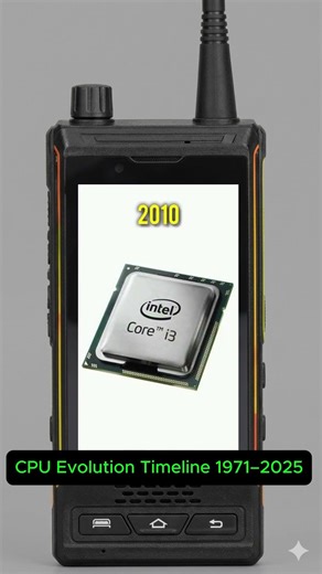 CPU Evolution Timeline 1971–2025
