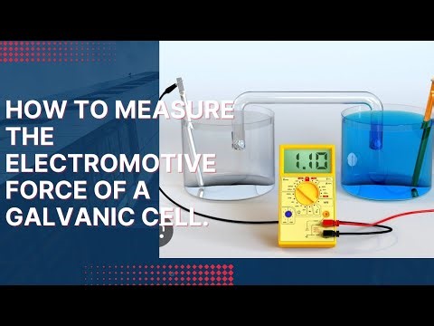 MEASURING THE EMF OF A GALVANIC CELL | EXPERIMENTAL METHOD AND ELECTRODE POTENTIALS EXPLAINED.