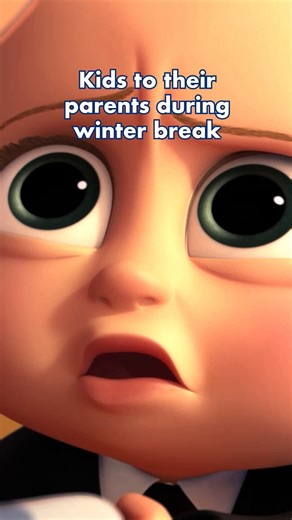 How long until Winter Break is over? #BossBaby #winterbreak | DreamWorks Animation