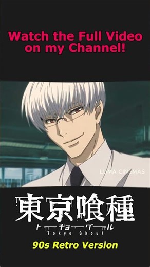 TOKYO GHOUL 90s Retro Anime