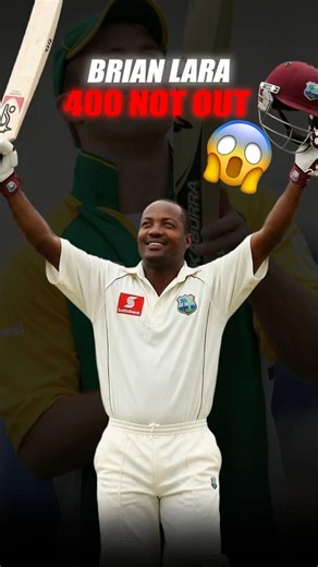 Brian Lara 400 Runs not out