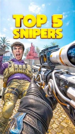 TOP 5 BEST SNIPERS in COD Mobile