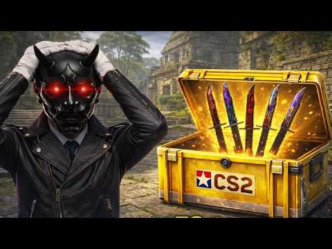 We opened 50 bayonet knife cases! Incredible Case Opening ! (Hellcase Promo Code 2026)