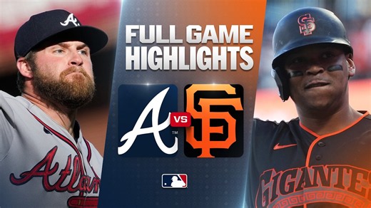 BRAVES vs. GIANTS: Official Full Game Highlights (June 27) | 2026 MLB Season