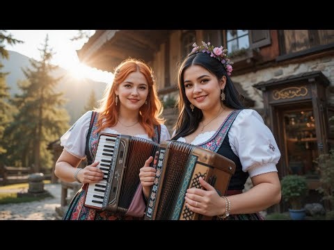 🌄 Deep Peace in Every Note! Austrian accordion & Guitar Instrumentals – Nature Background 🎶🍁