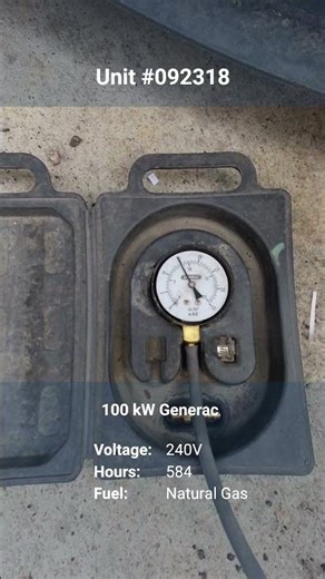 100kW Generac Natural Gas Generator | Load Bank Test | Generator Source