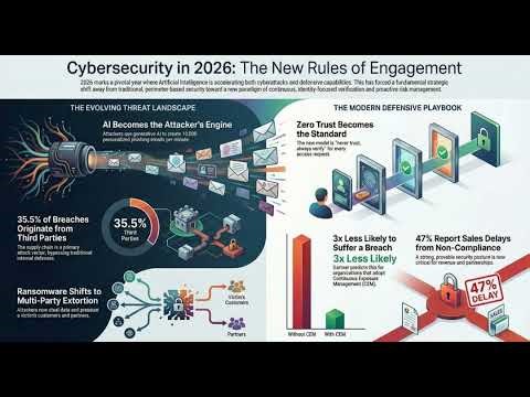 The 2026 Cyber Horizon: Agentic AI, Identity, and the Shift to Preemptive Defense