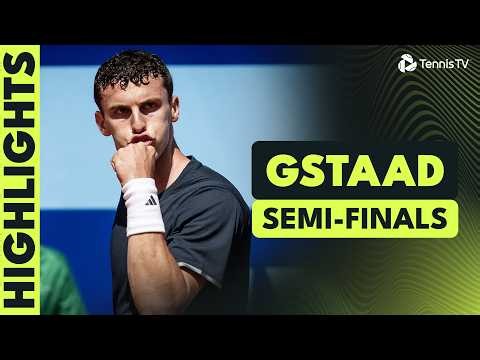 Cerundolo vs Collignon & Tsitsipas vs Shevchenko For A Place In The Final! |Gstaad 2026 Highlights